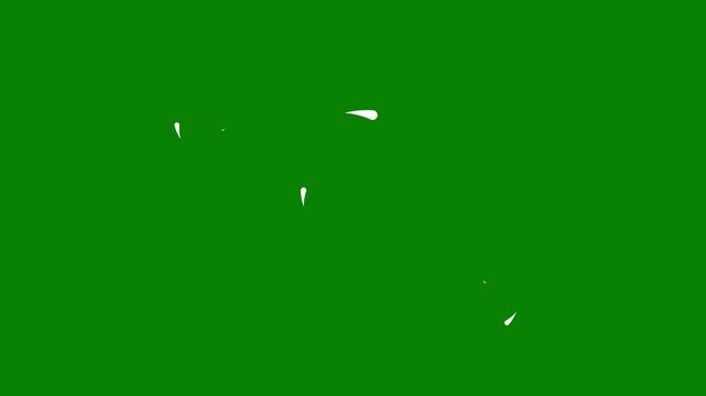 Smooth circular loader animation, loding progress icon, advanced technology interface motion graphic, digital loading bar 0 to 100 percent, green background video