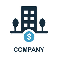 Corporate Foundation: An emblematic visual representing a company's financial strength and architectural presence.