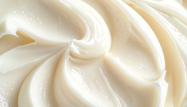 Close up of organic shea butter with textured background