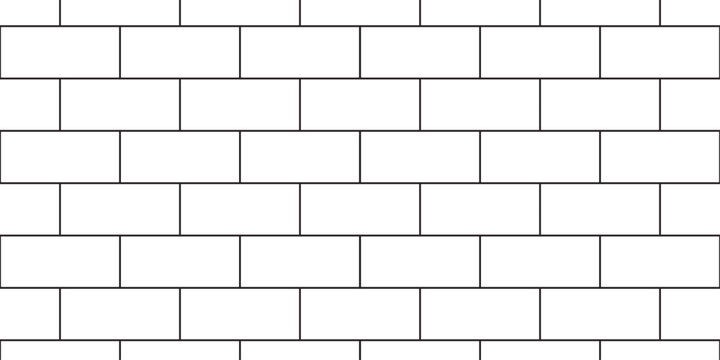 Urban abstract pavement floor and wall white structure brick wall row wallpaper texture design.