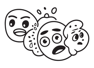 A simple white background with a single dark silhouette of a bird in flight