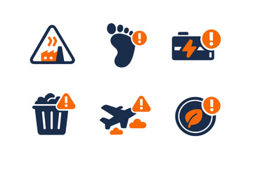 Icon energy no vector numbers notification image alert travel letters white simple