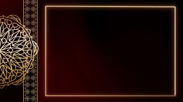 Abstract Animation Marble Gold Luxury Golden Background