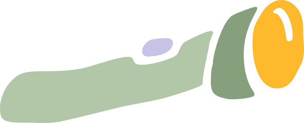 Abstract Tulip Flower Element