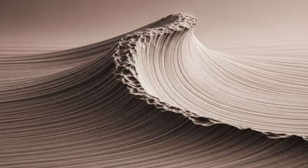 Cardboard wave close-up photography for marketing materials