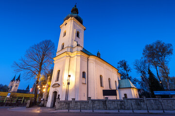 Obraz premium Sanctuary of Our Lady of Lourdes in Ruda Śląska-Kochłowice