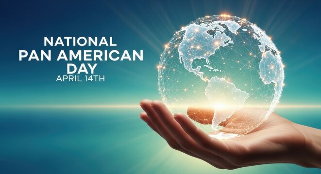National Pan American Day April 14th celebration with global connection