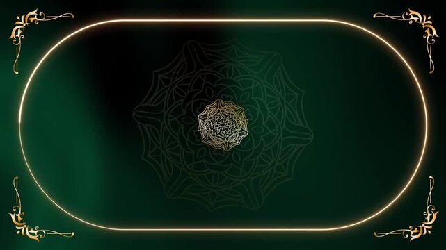 Continuous Loop Astral festival Folk Art Motion