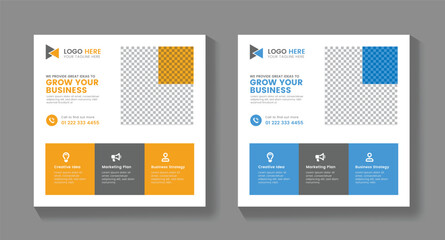 Professional Corporate Flyer Template, New Business Flyer Template, Creative Business Idea Social Media Post Template, Print Ready , Marketing Agency Social Media Post Template, 