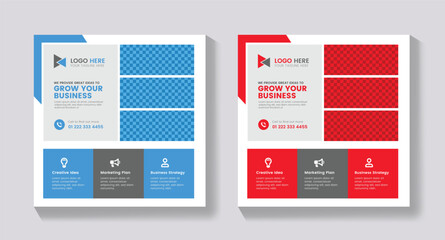 Professional Corporate Flyer Template, New Business Flyer Template, Creative Business Idea Social Media Post Template, Print Ready , Marketing Agency Social Media Post Template, 