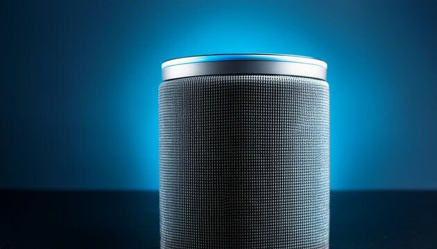 high tech smart speaker with alexa