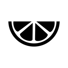 Orange fruit icon. Vector image