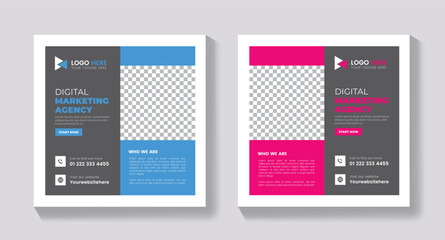 Modern Business Flyer Template, Minimal Corporate Flyer Template, Social Media Post Template , Facebook Post, ,LinkedIn