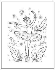 Bold and Easy Cute & Pretty Printable Coloring Pages