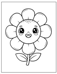 Bold and Easy Cute & Pretty Printable Coloring Pages