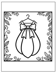 Bold and Easy Cute & Pretty Printable Coloring Pages