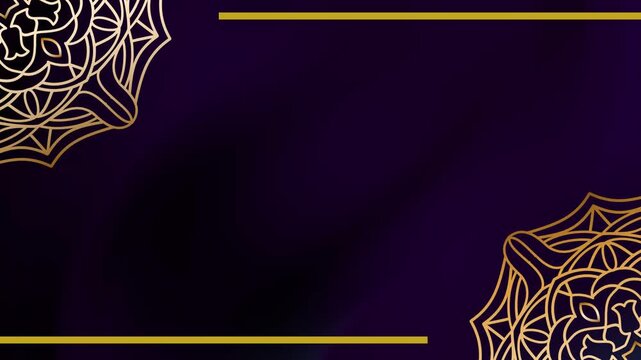 Floating Motion Mystic luxury gold Stress Relief Visual