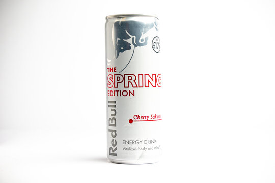 A Can of Redbull Spring Edition