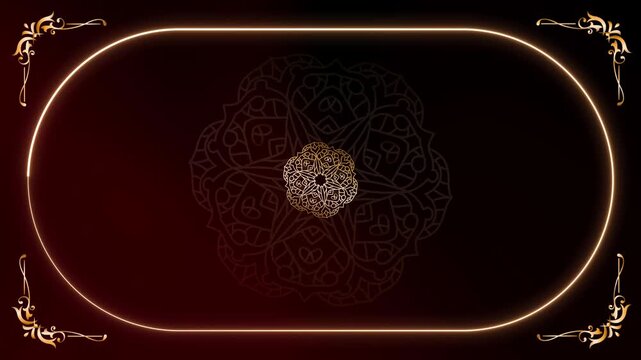Fluid Motion Aurora ramadan Beauty Celebration Video