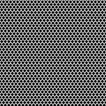 seamless black and white quatrefoil pattern luxury geometric clover background