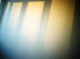Dramatic light beams on the interior walls background
