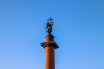 Obraz premium Alexander Column Petersburg