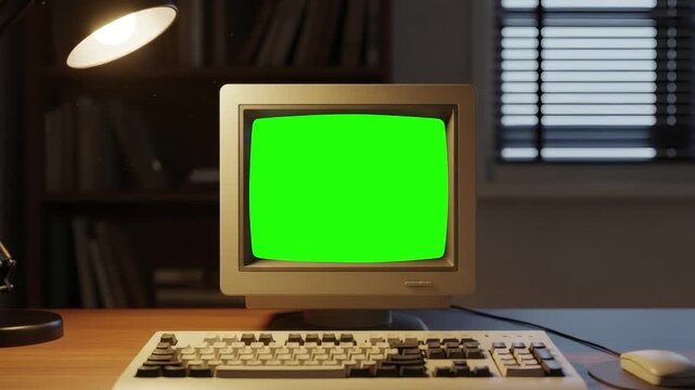 green screen effect on old computers