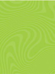 Abstract green background with seamless geometric waves and light blue swirls creating a decorative vector pattern texture for an artistic wallpaper backdrop