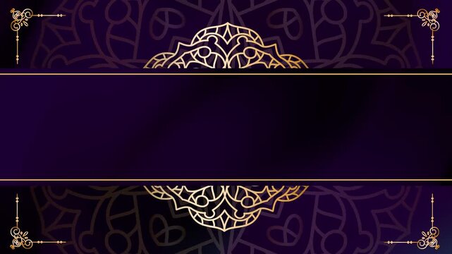 Glowing Animation Tribal ramadan Chakra Balancing Motion