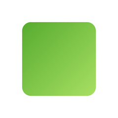 Vibrant green square icon for modern design projects