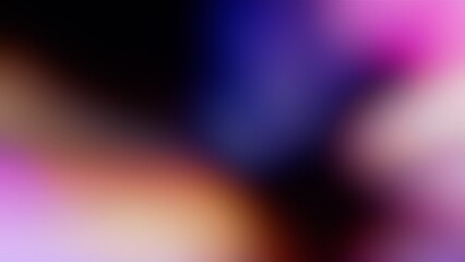 Abstract dark background with purple and orange bokeh light leaks for elegant night life branding and cinematic atmospheric web design