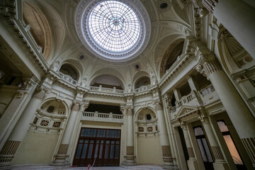 Abandoned Palace in Budapest, Hungary &ndash; Derelict Historic Television Headquarters, Urban Decay Architecture, Forgotten Cultural Landmark, Empty Neo-Renaissance Building Exterior