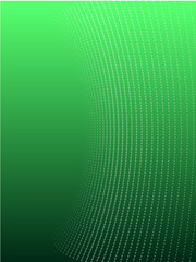 Abstract green background with white  gradient lines and a textured grid pattern creating a modern technology wallpaper vector design