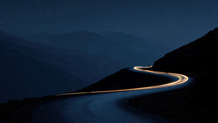 road to the mountains