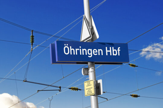 &Ouml;hringen Hbf, (Symbolbild)