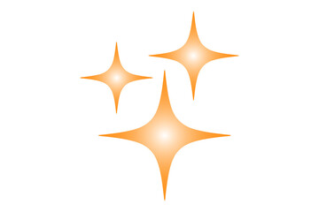 Fototapeta premium shine light effect, magic twinkle symbol, glossy stars design, modern flat graphic for apps, websites, UI, branding, digital decoration