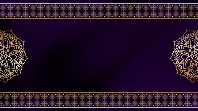 Seamless Loop Copper festival Global Pattern Motion