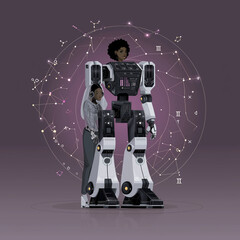 AI Geminiの双子座。星占い。星座