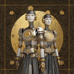 AI Geminiの双子座。星占い。星座