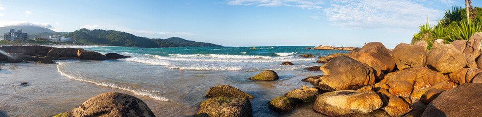 Obraz premium Praia Grande cidade de Governador Celso Ramos Santa Catarina Brasil região da Grande Florianopolis
