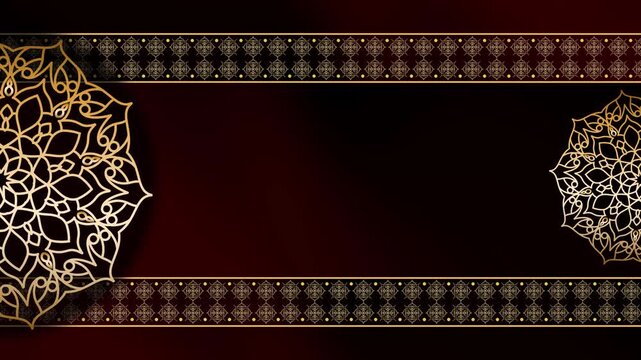 Smooth Loop Aztec Kaleidoscopic Royal Pattern Loop