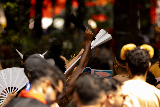 Carnaval de rua da cidade de S&atilde;o Paulo leva milhares de gente para folia. 