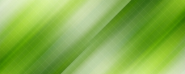 Geometric Green Background with Diagonal Stripes and Gradients. Vector Minimalist Backdrop for Irish St. Patrick Day