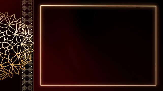 Subtle Glow Ethos Wedding Ornamental Golden Motion