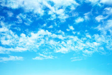 Fototapeta premium blue sky with cloud closeup