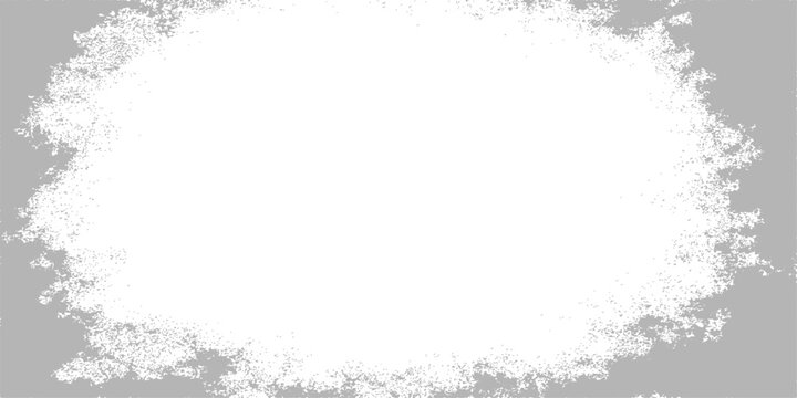 Abstract black and white grunge frame featuring a winter snowflake pattern and frosted floral textures for a cold season holiday card design