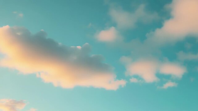 Soft pastel sky of teal and blue blending into a wide, tranquil horizon at dawn, ethereal and airy with subtle gradients and open space for copy or backdrop use