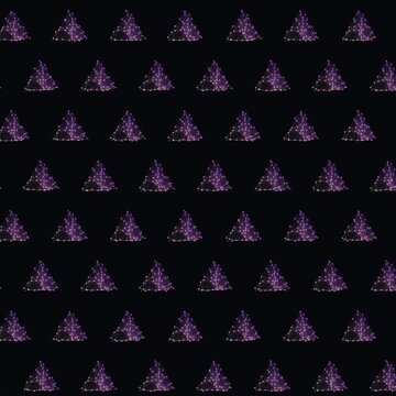 Abstract Triangular Seamless Pattern Loop &ndash; Futuristic Geometric Motion Background 4K (1:1 Square)