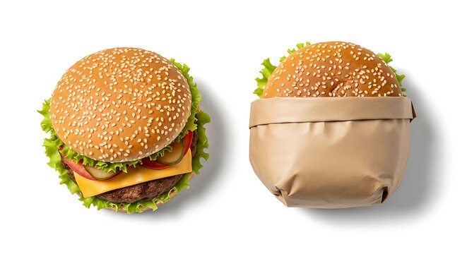 fresh fruit on white background