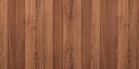 Obraz premium Natural medium brown walnut vertical plank texture background